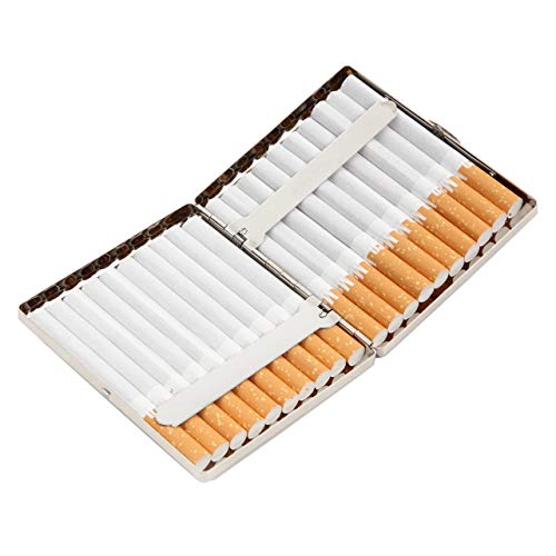 YuHaru 【YuHaru】 シガレットケース ステンレス キングサイズ 20本